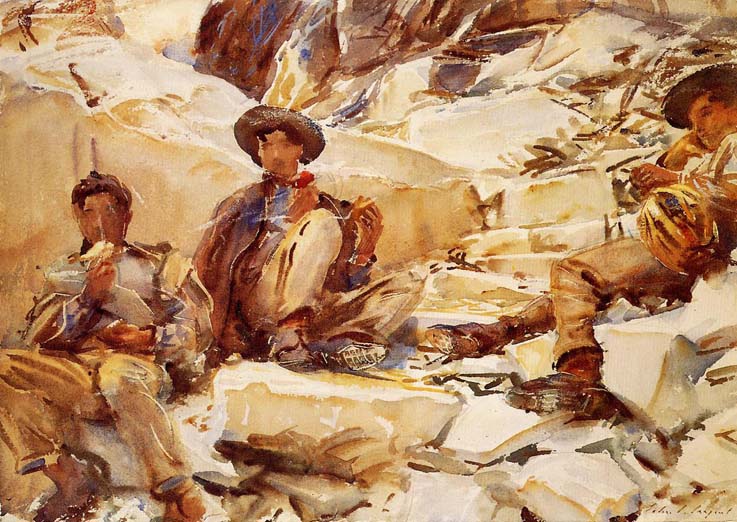 John-Singer-Sargent-Watercolors